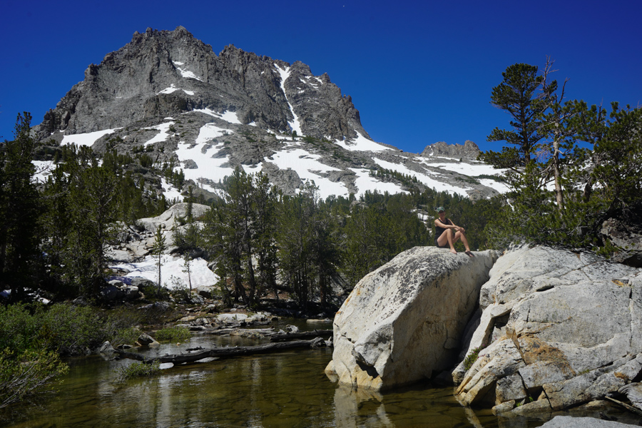 Fifth Lake in the John Muir Wilderness 